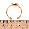 304 Stainless Steel Cuff Rings for Women RJEW-D334-02A-G-5