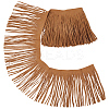 1Pc Suede Fabric Tassels Ribbon OCOR-GF0005-60B-03-1