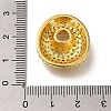 Brass with Cubic Zirconia Pendants KK-Q818-02O-G-3