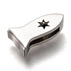 304 Stainless Steel Slide Charms STAS-P270-07P-2