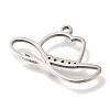 201 Stainless Steel Pendants STAS-R136-23P-2