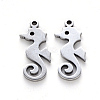 Tarnish Resistant 304 Stainless Steel Pendants STAS-N092-60-2