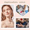 80Pcs 8 Colors Mother's Day Theme Alloy Enamel Charms ENAM-OC0001-07-7
