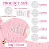 100Pcs 5 Styles Transparent Acrylic Beads OACR-TA0003-48C-4
