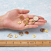 24Pcs 304 Stainless Steel Pendants STAS-TA0001-30G-14