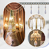 12M Polyester Fringe Lace Trims SRIB-WH0026-26C-6