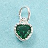 925 Sterling Silver Birthstone Charms LS-STER-G035-01E-02-1