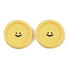 Smiling Face Resin Cabochons CRES-S372-01B-1