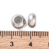 202 Stainless Steel Beads STAS-P238-10P-F-3