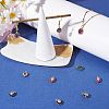 10Pcs Eco-Friendly Brass Micro Pave Cubic Zirconia Charms ZIRC-SZ0003-70-5