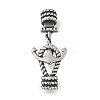 304 Stainless Steel Anchor Connector Charms STAS-Z147-06AS-1