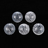 Transparent Handmade Blown Glass Globe Beads GLAA-T012-33C-1