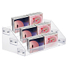 3-Tier PS Plastic Nail Polish Bottle Organizer Display Holder ODIS-WH0095-004-1