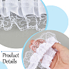 10M Polyester Fringe Lace Trim OCOR-GF0006-12B-6