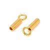 925 Sterling Silver Cord Ends STER-F036-21G-1mm-3