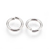 Tarnish Resistant 304 Stainless Steel Saw Cut Open Jump Rings STAS-P212-25P-09-3