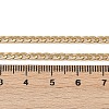 201 Stainless Steel Curb Chain Necklace for Women Men NJEW-P268-A38-2X5-2
