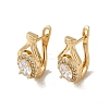 Brass Hoop Earrings EJEW-L271-13KCG-02-1