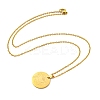 Constellation Pendant Necklaces NJEW-S422-04G-04-3