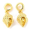 Brass European Dangle Charms KK-M247-10G-2