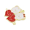 Valentine's Day Alloy Enamel Pendants LS-ENAM-Z015-03G-06-2