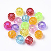 Transparent Acrylic European Beads MACR-N008-14-2