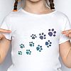 Large Plastic Reusable Drawing Painting Stencils Templates DIY-WH0202-038-7