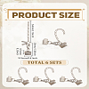 6 Bgas 304 Stainless Steel Curb Chain Extender STAS-LP0005-39-2