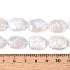 Natural Baroque Keshi Pearl Beads Strands X-PEAR-D07-03-5