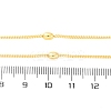 Brass Satellite Chains Necklaces for Women NJEW-D302-67G-5