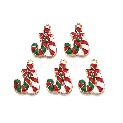 Rack Plating Alloy Enamel Charms LS-X-ENAM-N055-163-1
