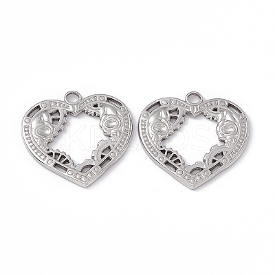 Non-Tarnish 304 Stainless Steel Pendants LS-STAS-B031-02P-1