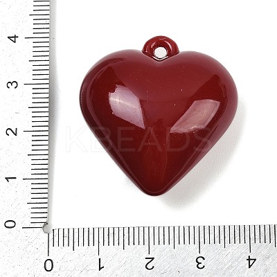 Opaque Acrylic Enamel Pendants OACR-B036-12B-1