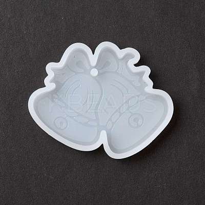 Christmas Bell Pendant Silicone Molds DIY-K054-07-1