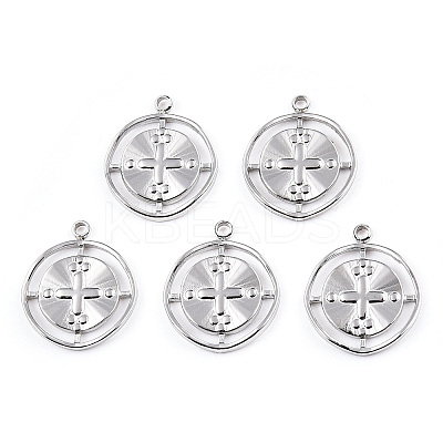 Non-Tarnish 304 Stainless Steel Pendants STAS-A066-06P-1