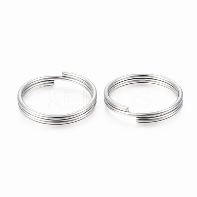 Tarnish Resistant 304 Stainless Steel Split Rings STAS-H413-06P-B-1