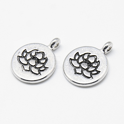 Tibetan Style Alloy Pendants LS-TIBE-S301-015AS-NR-1