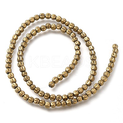 Electroplated Synthetic Non-magnetic Hematite Beads Strands G-C154-A01-01A-1