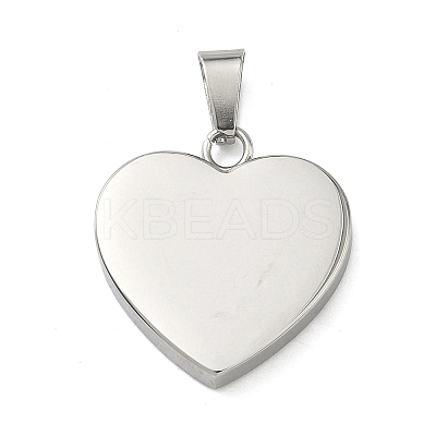 Ion Plating(IP) Fashionable 304 Stainless Steel Stamping Blank Tag Pendants STAS-J002B-01-M-1