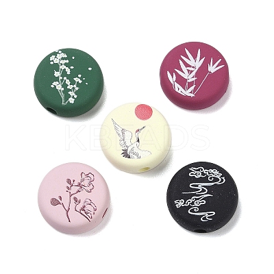 Opaque Acrylic Beads LS-OACR-NH0001-01-1