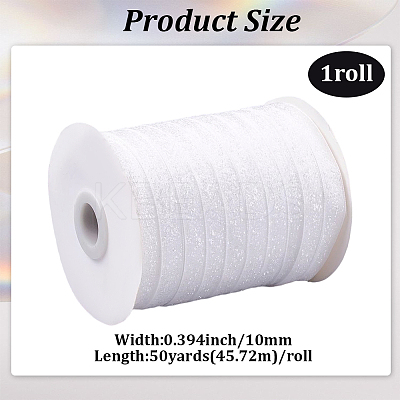 1 Roll Glitter Sparkle Ribbon SRIB-CY0001-19E-1