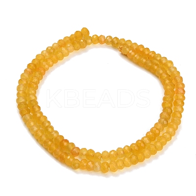 Dyed Natural White Jade Beads Strands GG-CBAF9EE-A02-3x4mm-1