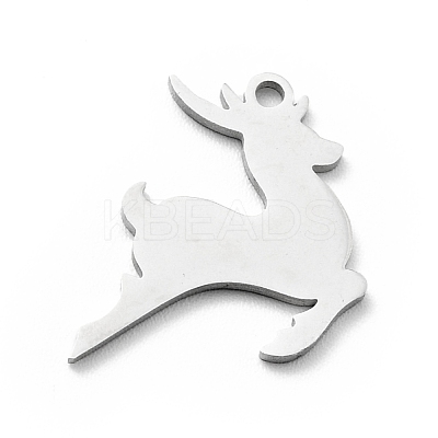 Non-Tarnish 201 Stainless Steel Pendants STAS-E157-01P-1
