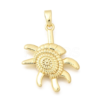 Brass Pendants KK-B187-02F-06G-1