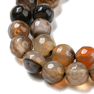 Natural Agate Beads Strands X-G-C082-A01-14-1