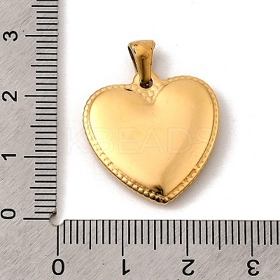 304 Stainless Steel Pendants STAS-B094-04D-G-1