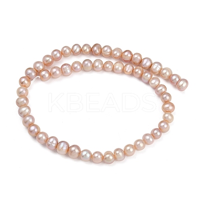 Natural Cultured Freshwater Pearl Beads Strands PEAR-I007-07J-07B-1