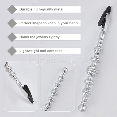 4 Pcs 4 Colors PE Bracelet Helper TOOL-PH0001-27-1