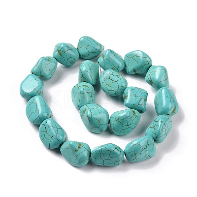 Synthetic Turquoise Beads Strands TURQ-G506-2-1