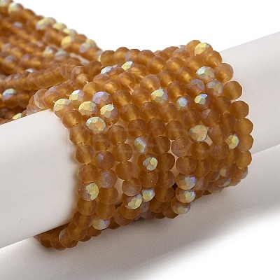 Imitation Jade Glass Beads Strands EGLA-YW0003-19B-03-1